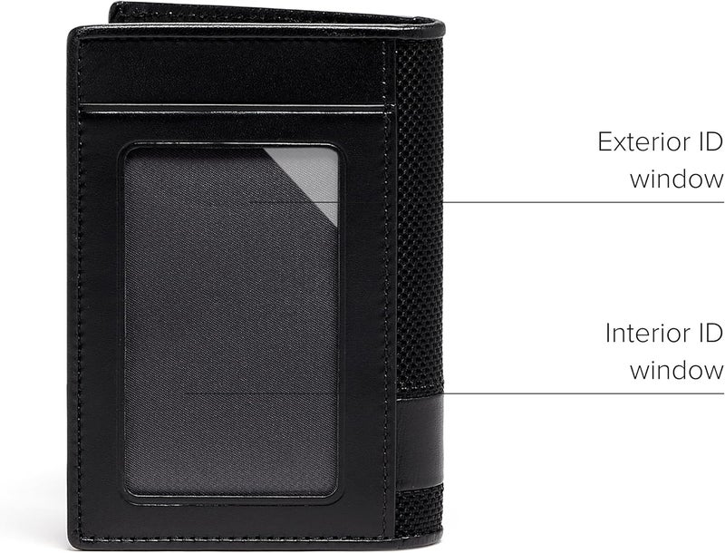 Tumi 01192274 ألفا SLG حافظة بطاقات متعددة النوافذ منتج رسمي أصلي، أسود، مقاس واحد - Image 5